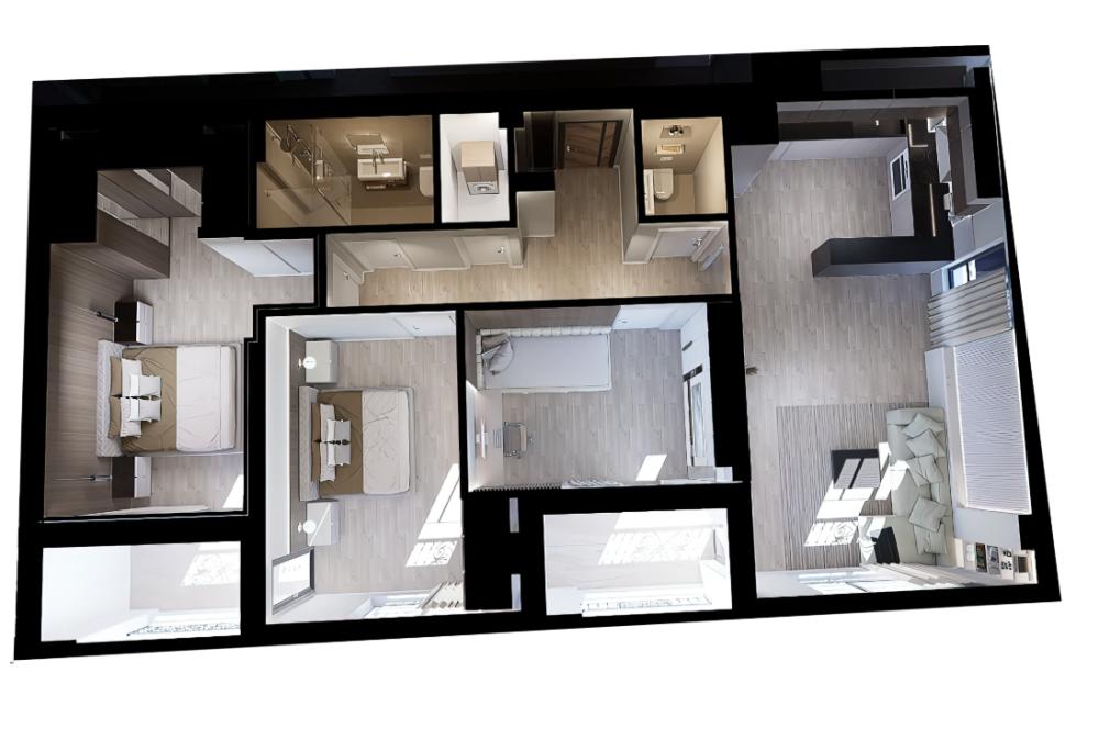 Glavna slika -4.0 stan u pametnoj zgradi u centru