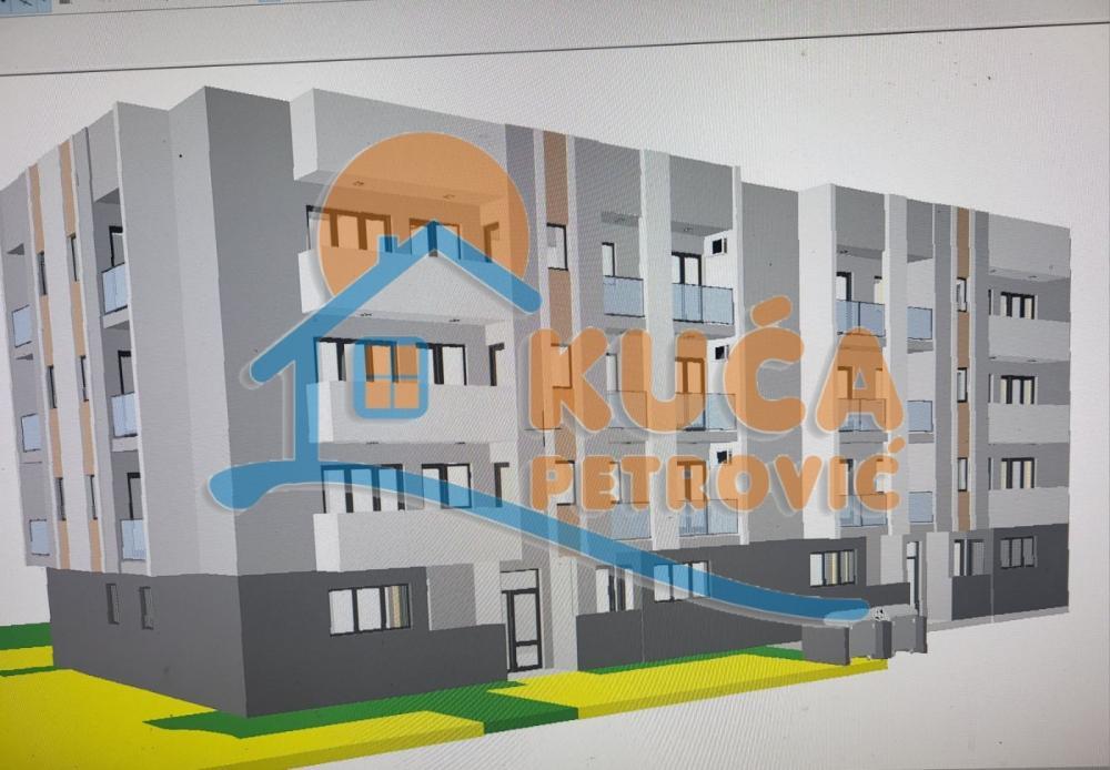 Glavna slika -Stan u zgradi, novogradnja, uknjižen, grejanje na struju, oglas ID p-015394