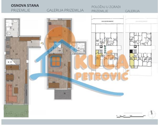 Glavna slika -Stan u zgradi, novogradnja, centralno grejanje, oglas ID p-014725