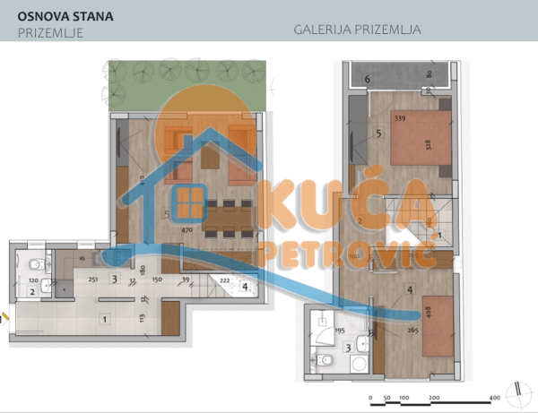 Slika 1 - Stan u zgradi, novogradnja, centralno grejanje, oglas ID p-014721