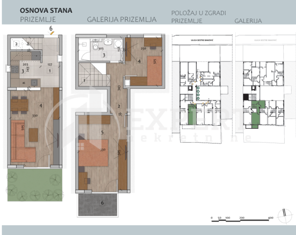Slika 1 - Stan u zgradi, novogradnja, centralno grejanje, oglas ID p-014726
