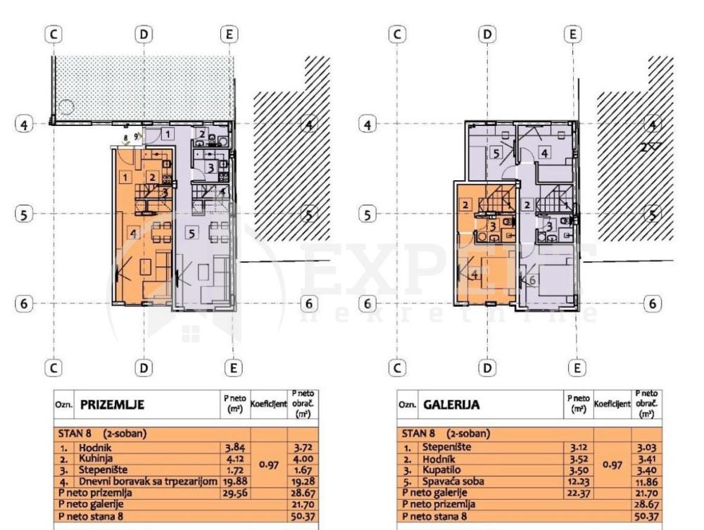 Slika 1 - Stan u zgradi, novogradnja, centralno grejanje, oglas ID p-014727