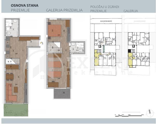 Glavna slika -Stan u zgradi, novogradnja, centralno grejanje, oglas ID p-014725