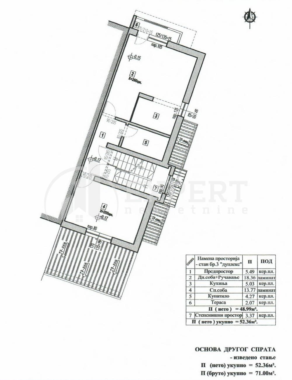 Slika 11 - Stan u zgradi, uknjižen, grejanje na struju, oglas ID p-013072