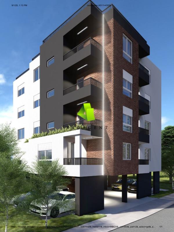 Slika 1 - Jednoiposoban stan sa PDV-om u modernoj novogradnji prilagođenoj savremenom načinu života, Pantelej ID#7517