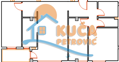 Slika 3 - Stan u zgradi, novogradnja, uknjižen, etažno grejanje, oglas ID p-015570