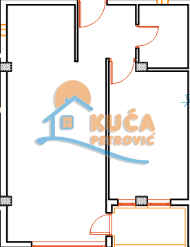 Slika 3 - Stan u zgradi, novogradnja, uknjižen, etažno grejanje, oglas ID p-015567