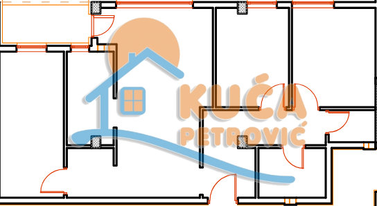 Slika 3 - Stan u zgradi, novogradnja, uknjižen, etažno grejanje, oglas ID p-015562