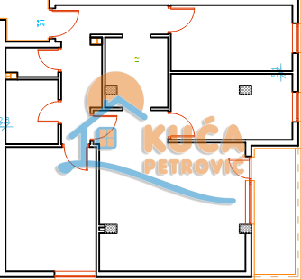 Slika 3 - Stan u zgradi, novogradnja, uknjižen, etažno grejanje, oglas ID p-015564