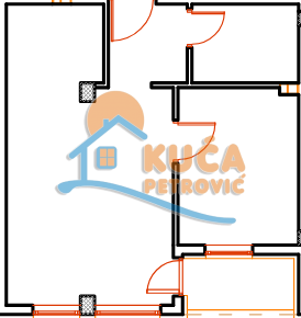 Slika 3 - Stan u zgradi, novogradnja, uknjižen, etažno grejanje, oglas ID p-015556