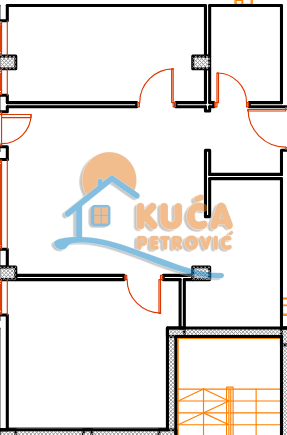 Slika 3 - Stan u zgradi, novogradnja, uknjižen, etažno grejanje, oglas ID p-015555