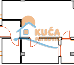 Slika 3 - Stan u zgradi, novogradnja, uknjižen, etažno grejanje, oglas ID p-015553