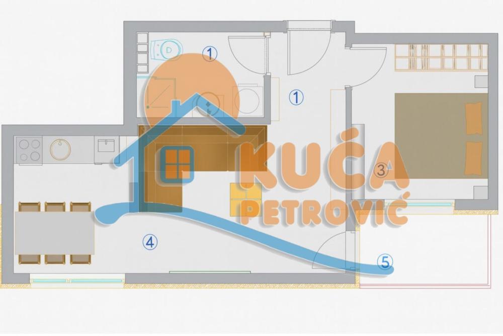Slika 1 - Stan u zgradi, novogradnja, oglas ID p-015526