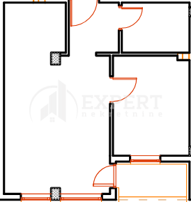 Slika 3 - Stan u zgradi, novogradnja, uknjižen, etažno grejanje, oglas ID p-015556