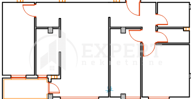 Slika 3 - Stan u zgradi, novogradnja, uknjižen, etažno grejanje, oglas ID p-015570