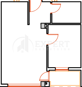 Slika 3 - Stan u zgradi, novogradnja, uknjižen, etažno grejanje, oglas ID p-015558