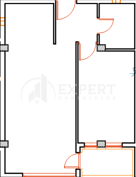 Slika 3 - Stan u zgradi, novogradnja, uknjižen, etažno grejanje, oglas ID p-015567