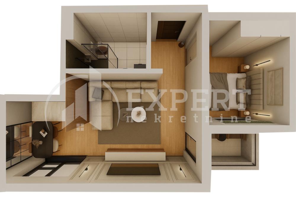 Slika 3 - Stan u zgradi, novogradnja, oglas ID p-015526