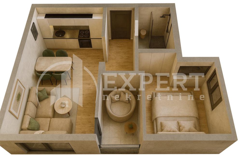 Slika 4 - Stan u zgradi, novogradnja, oglas ID p-015525