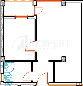 Slika 3 - Stan u zgradi, novogradnja, uknjižen, etažno grejanje, oglas ID p-015561