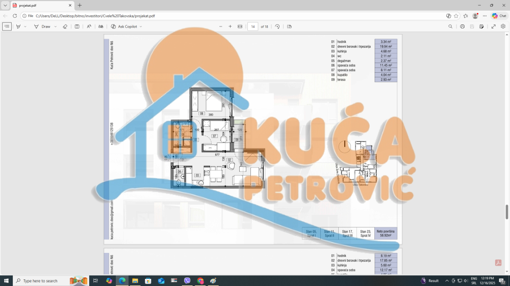 Slika 7 - Stan u zgradi, novogradnja, etažno grejanje, oglas ID p-015514