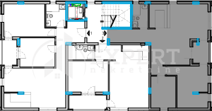 Slika 1 - Stan u zgradi, novogradnja, etažno grejanje, oglas ID p-015643