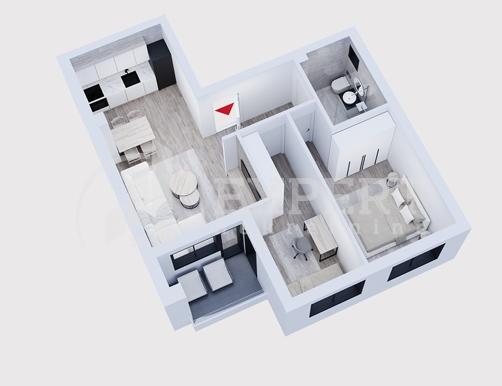 Slika 1 - Stan u zgradi, novogradnja, oglas ID p-015674