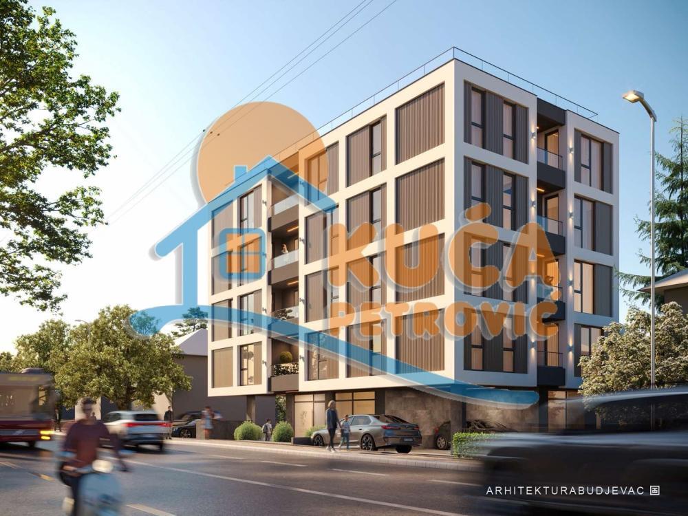 Glavna slika -Stan u zgradi, novogradnja, etažno grejanje, oglas ID p-015647