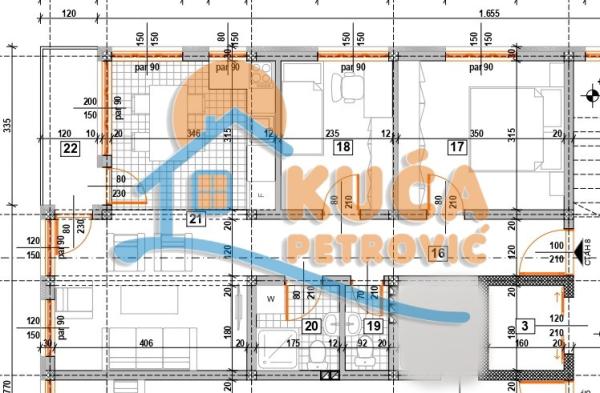 Slika 3 - Stan u zgradi, novogradnja, uknjižen, grejanje na struju, oglas ID p-015747