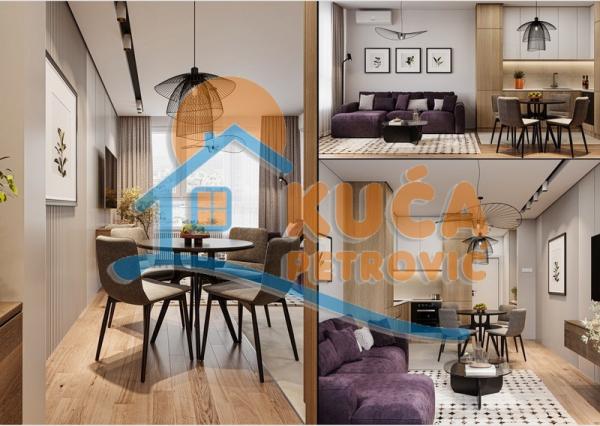 Slika 2 - Stan u zgradi, novogradnja, centralno grejanje, oglas ID p-015760