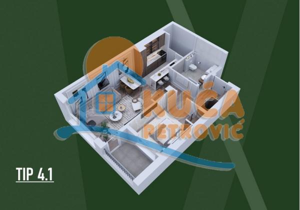 Slika 7 - Stan u zgradi, novogradnja, centralno grejanje, oglas ID p-015763