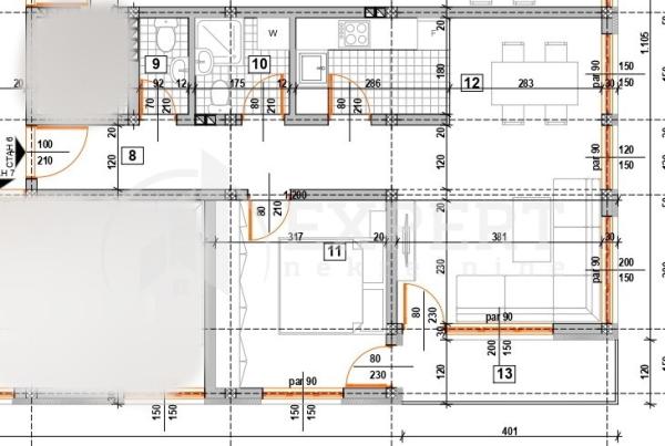 Slika 3 - Stan u zgradi, novogradnja, uknjižen, grejanje na struju, oglas ID p-015746