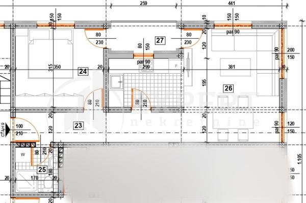 Slika 3 - Stan u zgradi, novogradnja, uknjižen, grejanje na struju, oglas ID p-015748