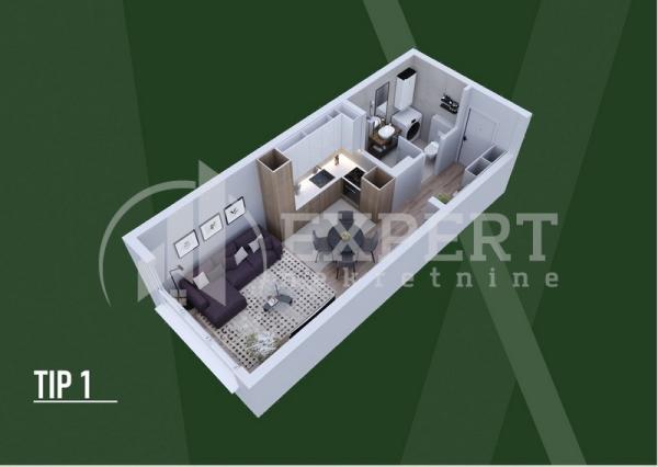 Glavna slika -Stan u zgradi, novogradnja, centralno grejanje, oglas ID p-015759