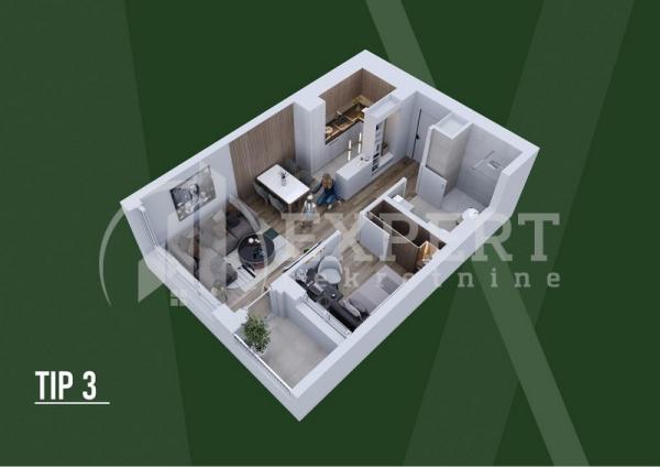 Slika 7 - Stan u zgradi, novogradnja, centralno grejanje, oglas ID p-015762