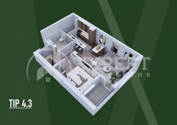 Glavna slika -Stan u zgradi, novogradnja, centralno grejanje, oglas ID p-015781