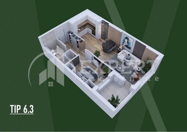 Slika 3 - Stan u zgradi, novogradnja, centralno grejanje, oglas ID p-015787