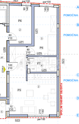Slika 6 - Stan u zgradi, novogradnja, oglas ID p-015855