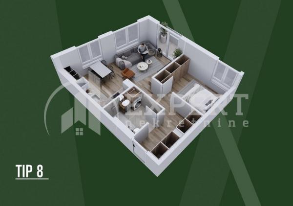 Slika 4 - Stan u zgradi, novogradnja, centralno grejanje, oglas ID p-015801