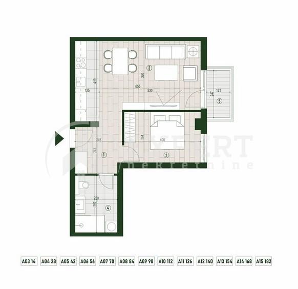 Glavna slika -Stan u zgradi, novogradnja, centralno grejanje, oglas ID p-015802