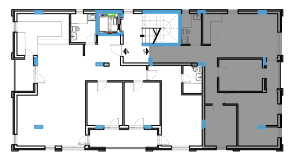 Slika 2 - Komforan troiposoban stan na odličnoj lokaciji
