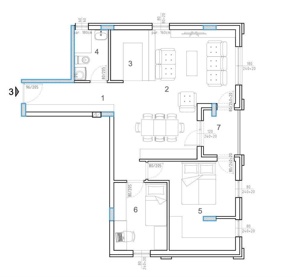 Glavna slika -Stan u zgradi, novogradnja, etažno grejanje, oglas ID 385956