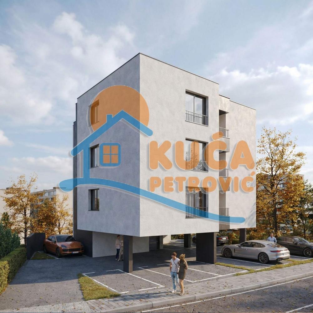 Slika 1 - Stan u zgradi, novogradnja, uknjižen, etažno grejanje, oglas ID p-015883