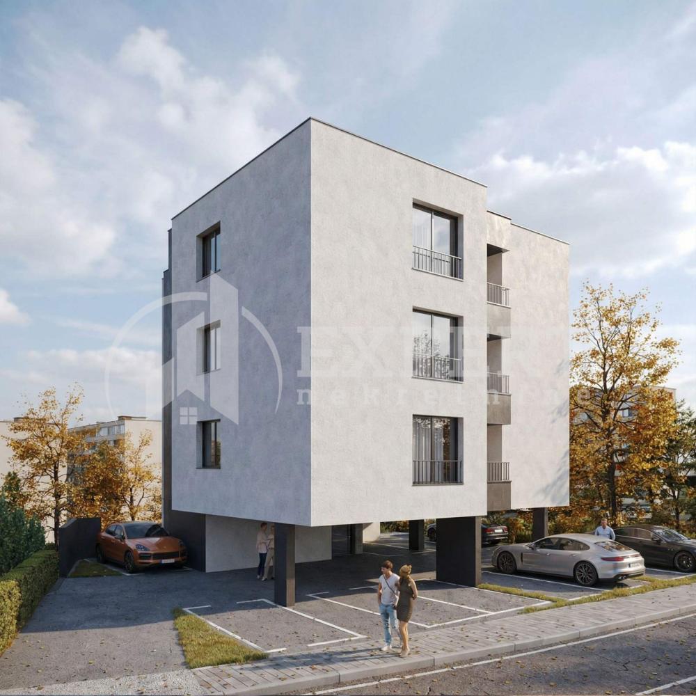 Slika 1 - Stan u zgradi, novogradnja, uknjižen, etažno grejanje, oglas ID p-015883