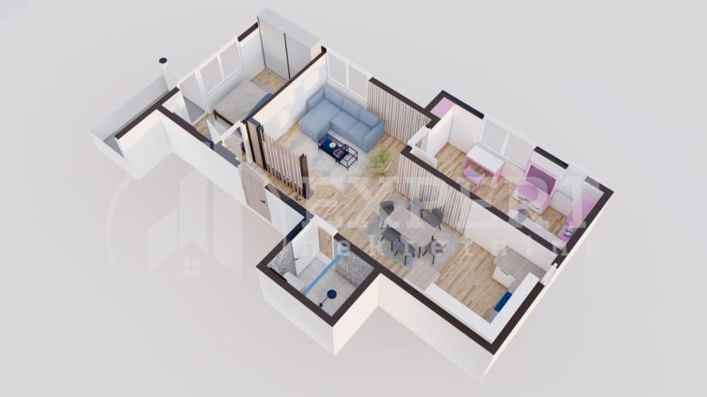 Slika 2 - Stan u zgradi, novogradnja, uknjižen, grejanje na struju, oglas ID p-016075