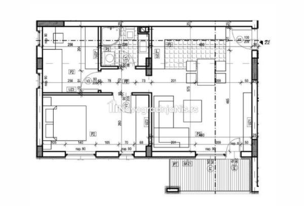 Glavna slika -Dvoiposoban stan sa terasom i garažnim mestom