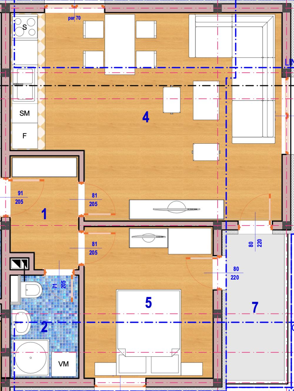 Glavna slika -Donja Vrežina - jednoiposoban stan u novogradnji
