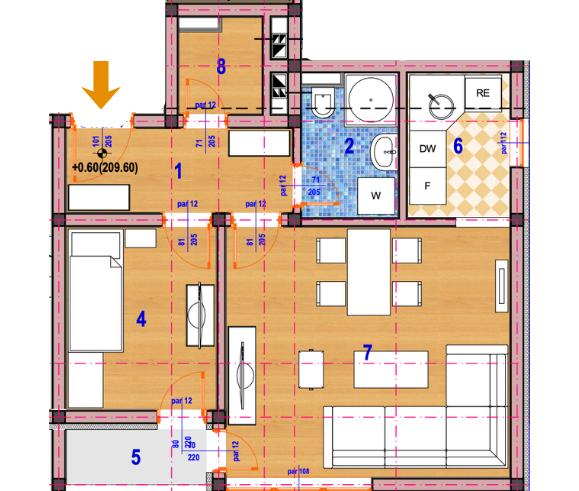 Glavna slika -Jednoiposoban stan u Donjoj Vrežini