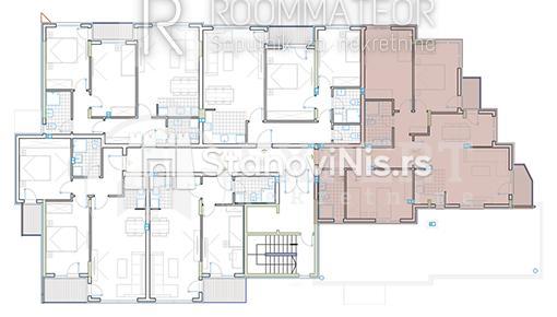 Slika 1 - Stan u zgradi, novogradnja, uknjižen, centralno grejanje, oglas ID p-08752