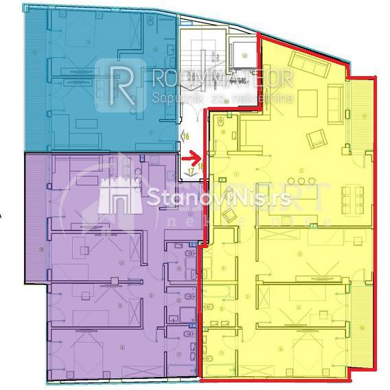 Slika 1 - Stan u zgradi, novogradnja, oglas ID p-06293